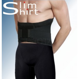 Back Support Brace | Supple elastic lower back brace with crossed straps