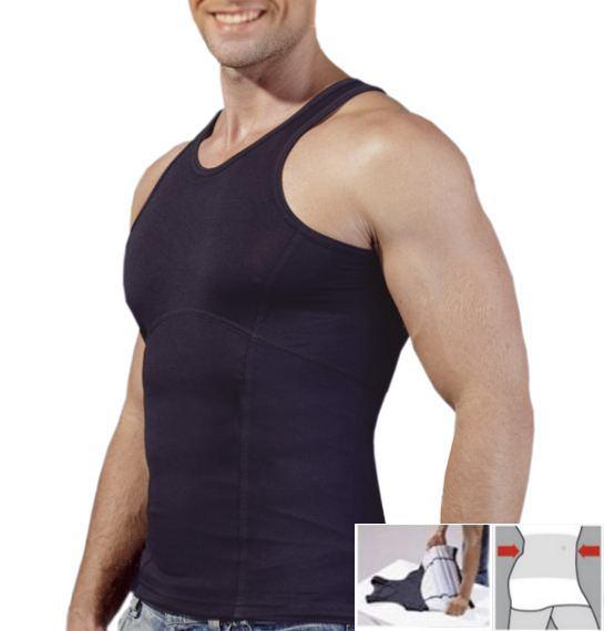 Buikweg shirt corrigerend buik weg hemd heren mannen