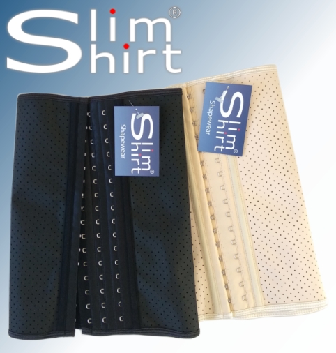 Latex Waist Shaper men Latex Waist Shaper voor mannen heren slim-shirt.com