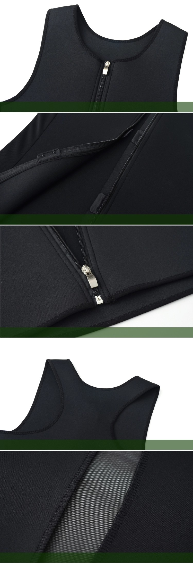 Shaping Sweat Vest Shaping Sweat Vest laat u er direct zichtbaar slanker uitzien.